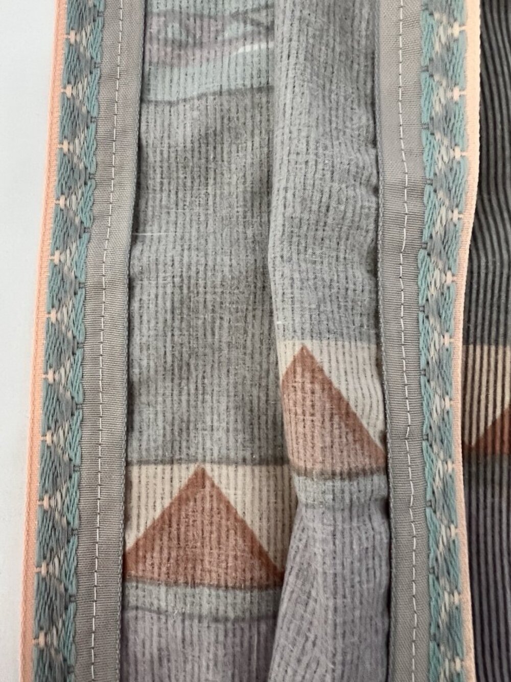 QUEEN Flat + 2 Std Pillowcases Collier Campbell "ZUNI" Southwest Sheet Set USA - Picture 5 of 15